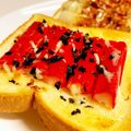 柚子♡⸝⸝⸝'s cooksnap of when they made 簡単！マヨふりカニトースト.