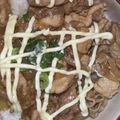 クック7GJVZ2☆'s cooksnap of when they made 照りマヨ豚丼.