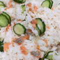 くむちん's cooksnap of when they made 新生姜と鮭のちらし寿司.
