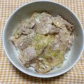 しょこら＊＊'s cooksnap of when they made 男の料理！コンビニ風ネギ塩豚丼！.