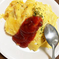 ゆーカフェ's cooksnap of when they made 卵ふわとろチーズとろ〜んオムライス。.