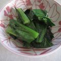 きらり流れ星's cooksnap of when they made 簡単　小松菜のおひたし.