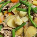 トコタン's cooksnap of when they made 大蒜ごろりスタミナ肉じゃが☆焼肉のタレで.