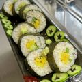 料理好きのᎯ♡'s cooksnap of when they made 韓国悪魔のおにぎりチュモッパを巻き寿司で.