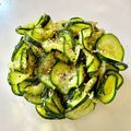 azbjbn's cooksnap of when they made ズッキーニのナムル.