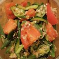MMM…'s cooksnap of when they made オクラとキュウリのさっぱりサラダ.