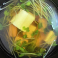手抜きクック's cooksnap of when they made 豆腐とカイワレのすまし汁.