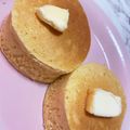 にゃあにぃ's cooksnap of when they made メレンゲで作る♫厚焼きスフレパンケーキ.