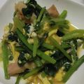 ヨシヨッシー's cooksnap of when they made 小松菜とハムのめんつゆ卵炒め.