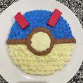 メルボルンちゃん's cooksnap of when they made ポケモンボールケーキ.