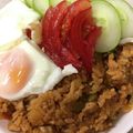 まなみみた's cooksnap of when they made 本場バリの味「サンバルのナシゴレン」.