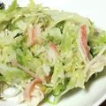 sazza's cooksnap of when they made キャベツとカニカマのやみつきサラダ.