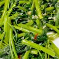 クックZ2YAQW☆'s cooksnap of when they made 調味料3つだけ！ シンプルな 空芯菜炒め.
