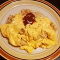 moco00moco's cooksnap of when they made 炊飯器で炊くだけ！トマト缶でチキンライス.