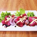 やなぎだまこ's cooksnap of when they made 大絶賛！炙りマグロのカルパッチョ✿.