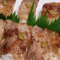 イノコ台所研究所's cooksnap of when they made オッサンの豚バラ寿司.