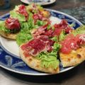 マックスの母's cooksnap of when they made 野菜と生ハムのガーデンピザ.