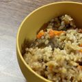 yuccoco_7's cooksnap of when they made 玄米の炊き込みご飯。.