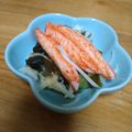 ユキエ１８号's cooksnap of when they made きゅうりとワカメと玉ねぎで酢！.