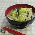 umemodoki's cooksnap of when they made 茄子ともやしの味噌汁.