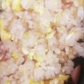 もともととが's cooksnap of when they made ハムと卵のパラパラチャーハン.