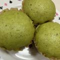 ituki1213's cooksnap of when they made ホットケーキミックスで抹茶蒸しパン♡.