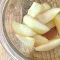kitchenYUU's cooksnap of when they made かたい桃の食べ方〜(o˘◡˘o)♡.