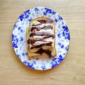 キンプリ's cooksnap of when they made ～チョコバナナスモアトースト～.