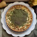 ローズマリーママ♪♪'s cooksnap of when they made 抹茶とチョコの♪アマンディーヌ（タルト）.