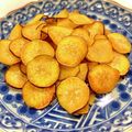 悠LOVE航's cooksnap of when they made さつまいもチップス.