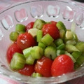 Risoa 51's cooksnap of when they made ＊プチトマトとセロリのはちみつマリネ＊.