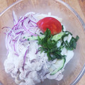 なおこうくん's cooksnap of when they made 白だしで！冷しゃぶと玉ねぎのサラダうどん.