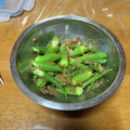 料理初心者のシンママ's cooksnap of when they made 【簡単】オクラの胡麻和え.