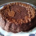 くにぷに's cooksnap of when they made 濃厚なのにシュワシュワ～なチョコスフレ！.