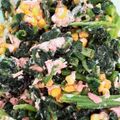 おべとも学園♪'s cooksnap of when they made ほうれん草のおかずサラダ♡.