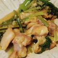 ヨシヨッシー's cooksnap of when they made とりむね肉と小松菜のみそバター焼き.