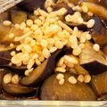 BIGぼんど's cooksnap of when they made レンジで簡単♪なすのめんつゆ煮天かすのせ.