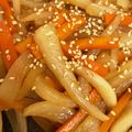 チョコあず's cooksnap of when they made 止まらないw大根＆人参きんぴら♡.