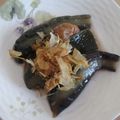 トムラウシ's cooksnap of when they made 冷たいナスの梅かつお煮.
