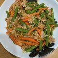クックamicchi's cooksnap of when they made いんげんとひき肉のマーボー風炒め.