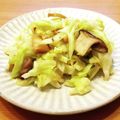 かなりんココりん's cooksnap of when they made １０分☆エリンギとキャベツのバタポン炒め.