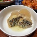 クックCOGQ8R☆'s cooksnap of when they made 豆腐の鶏ひき肉入り♡油揚げの巾着煮♡.