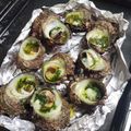 めるくる0729's cooksnap of when they made サザエのエスカルゴ風オーブン焼き.