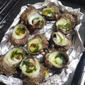 めるくる0729's cooksnap of when they made サザエのエスカルゴ風オーブン焼き.