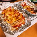 しろくま74☆'s cooksnap of when they made すぐ出来る！簡単！鶏ササミのピザ.