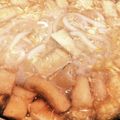 1224azuki's cooksnap of when they made 寒い日には包丁要らずの餡かけ玉子うどんを.