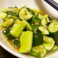 のりぴんこ's cooksnap of when they made これこれ！簡単！焼肉屋のキュウリの漬物.
