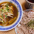 なつ♫'s cooksnap of when they made 鴨せいろ風？鶏のつけ蕎麦✿.