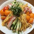 うっきー太郎's cooksnap of when they made うどんで冷やし中華.
