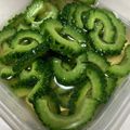 ORIHAM's cooksnap of when they made 常備菜◎ゴーヤの煮浸し.